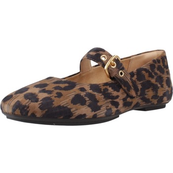 FitFlop Ballerina's  DELICATO LEOPARD SUEDE MARY