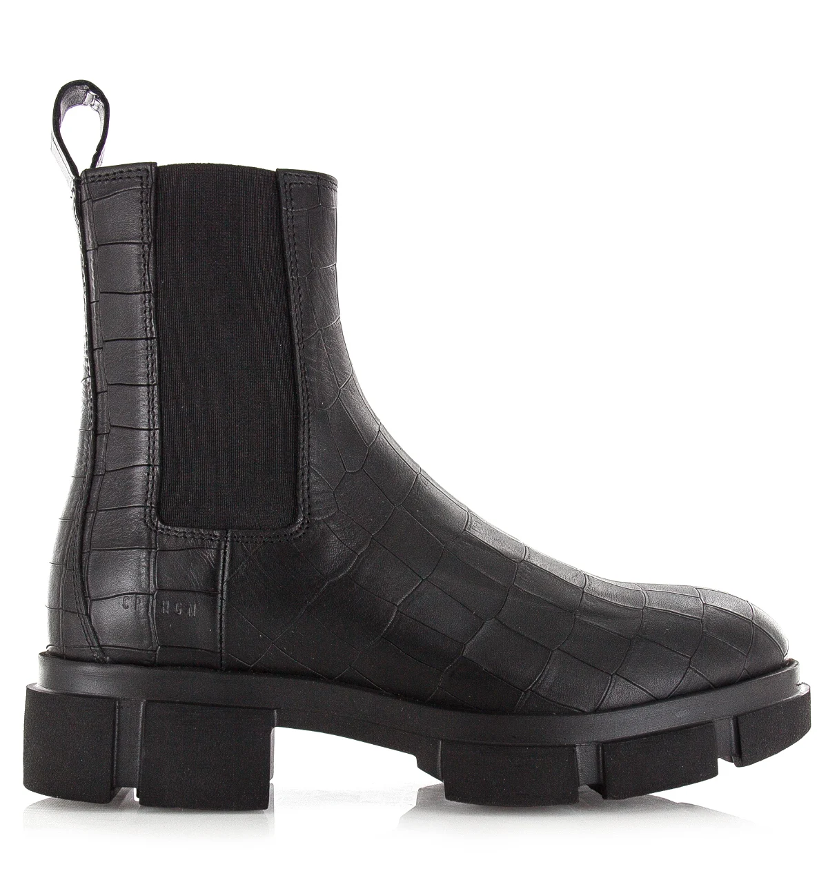 Copenhagen Cph570 croco black chelsea boots dames