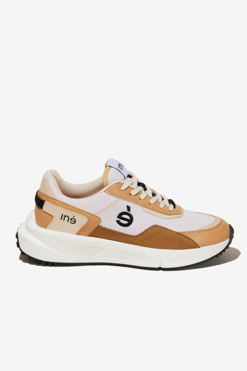 InÃ© Herren vegan Sneaker Vibes Beige Und Schwarz