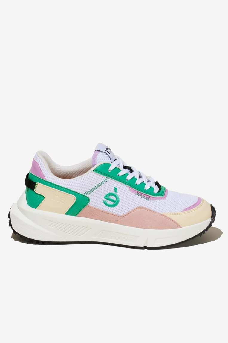 InÃ© Herren vegan Sneaker Vibes Rosa Und GrÃ¼n
