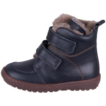 Bisgaard Hoge Sneakers  Storm Lamb Dark Blue Leder
