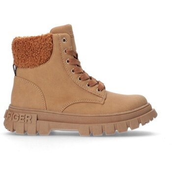 Tommy Hilfiger Hoge Sneakers  Lace-up Bootie Cognac