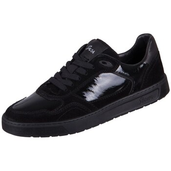 Sioux Lage Sneakers  Tedroso Schwarz Velour Napplack