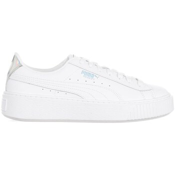 Puma Lage Sneakers  Basket Platform Iridescent Jr
