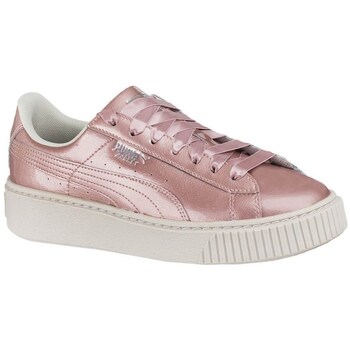Puma Lage Sneakers  Basket Platform Metal