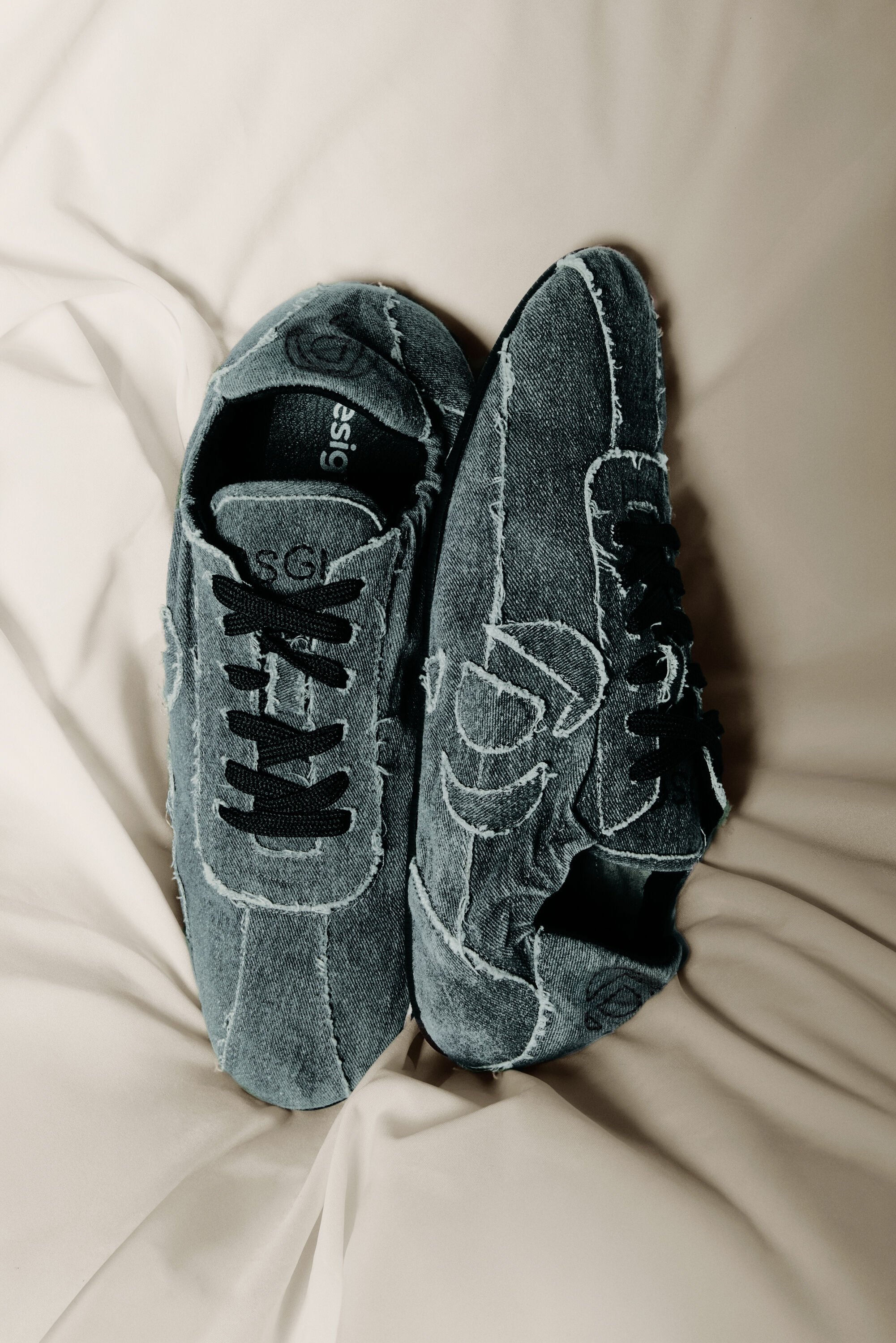 Desigual Sneaker logo denim studio - BLACK