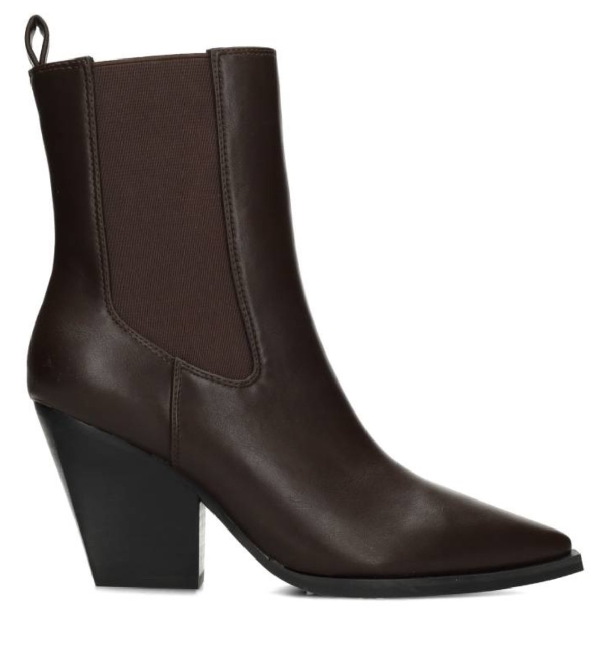 POELMAN POSH by  MARIE enkellaarzen bruin Imitatieleer Dames