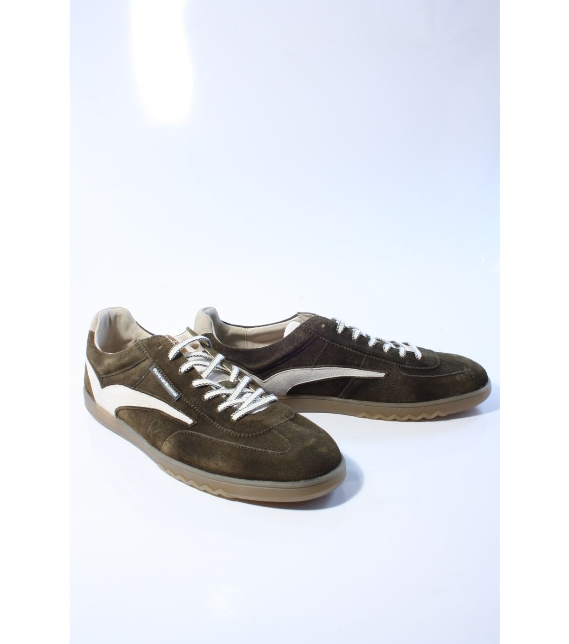Floris van bommel Heren sneakers groen 8.5