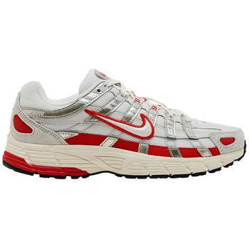 Nike Lage Sneakers  P-6000 Sail Pale Ivory Light Bone Picante Red (Women's)