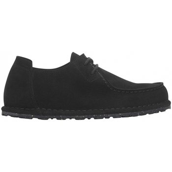 Birkenstock Sneakers  Utti Lace Suede Leather Narrow - Black