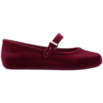 Melissa Ballerina's  Soft Ballerina Velvet II - Red Flocked