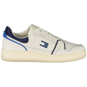 TOMMY JEANS Sneakers TJM RETRO BASKET , vrijetijdsschoen, halfhoge schoen, veterschoen met contrastdetails
