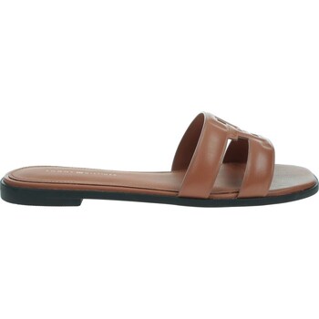 Tommy Hilfiger Slippers TH LOGO STRAP MULE , comfortabele schoen, zomerschoen, flats met th-logo