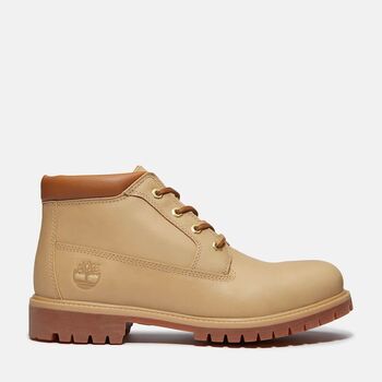 Timberland Laarzen  TB0A6DVDEN21 - HRTG MID LACE WATERPROOF-MEDIUM BEIGE FULL GRAIN