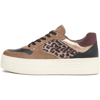 NeroGiardini Lage Sneakers  Velour Guanto T.Pluvia Dis.1348 Be Lunare