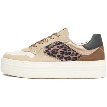 NeroGiardini Lage Sneakers  Velour Velvet Milk 1039 T.Pluvia Dis.1348 Be Lunar
