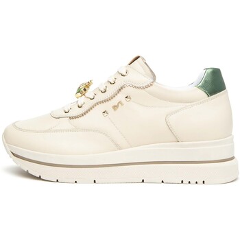 NeroGiardini Lage Sneakers  Velvet 1039 Nappa Lux 2251 T.Brill Platino 6