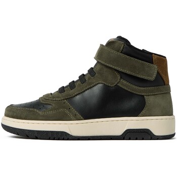 NeroGiardini Hoge Sneakers  Colorado Perseo Velour Malto Tr Vado 3136 Ner
