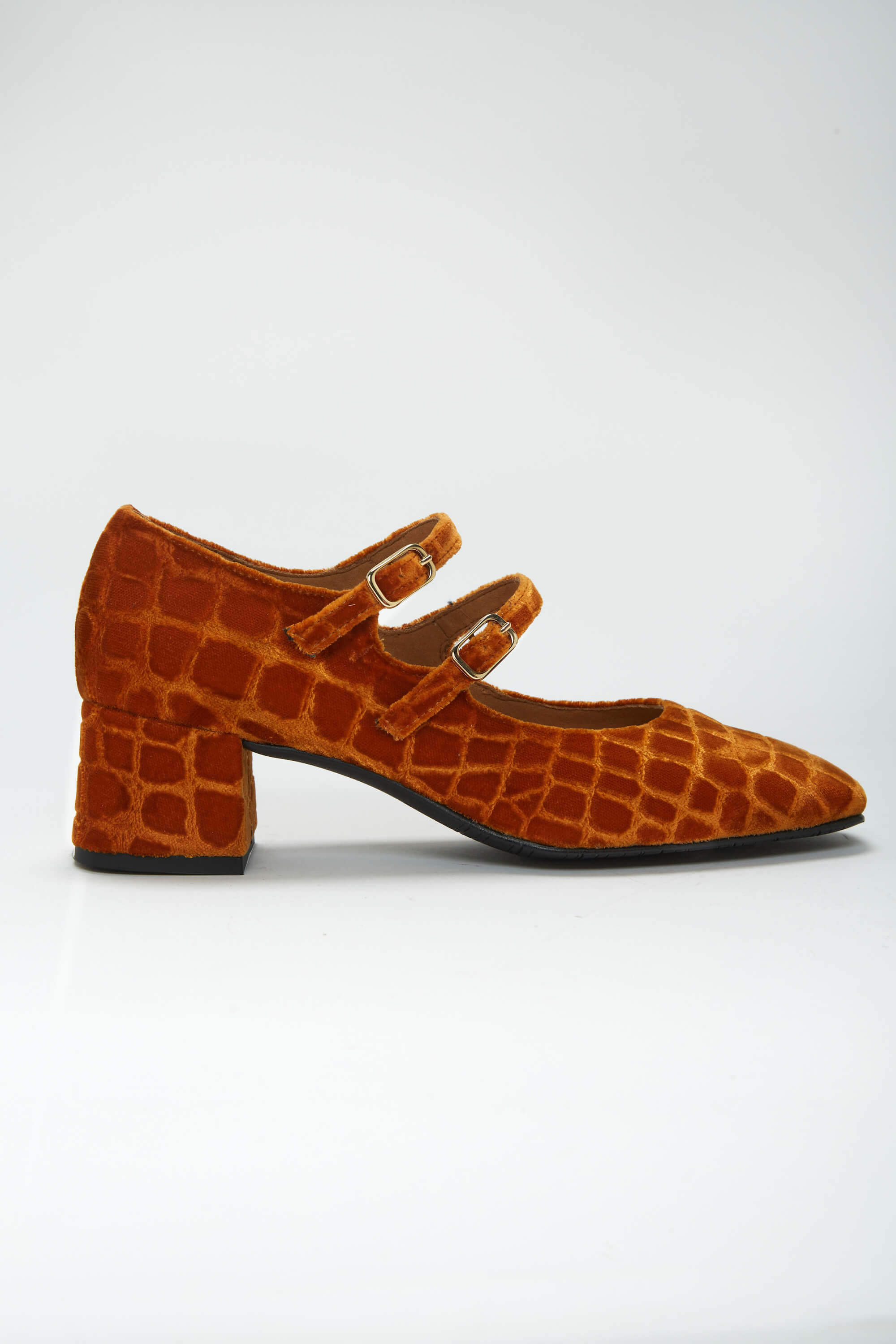 Momoc Damen vegan Pumps Pigalle Karamell