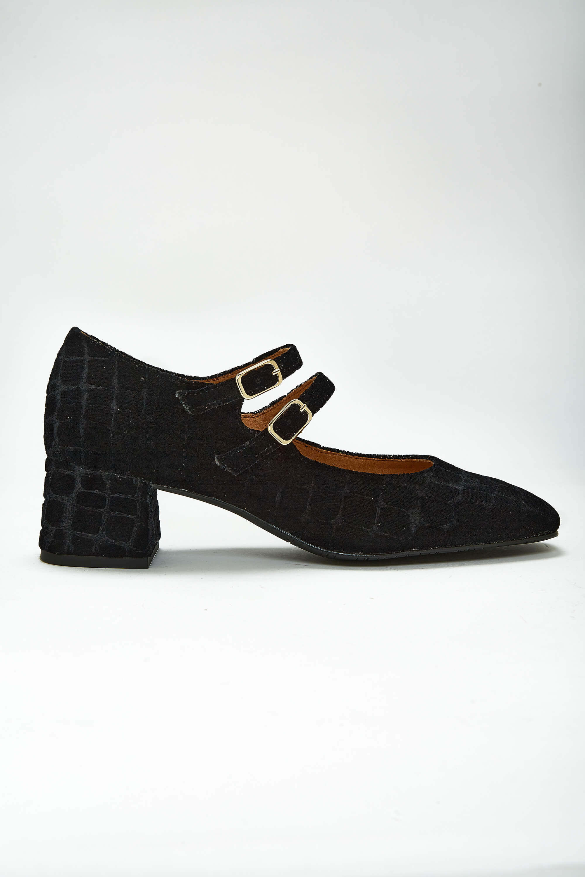 Momoc Damen vegan Pumps Pigalle Schwarz