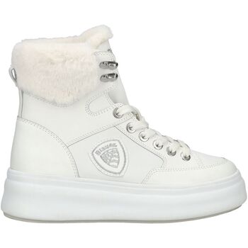Blauer Hoge Sneakers  Enkellaarzen