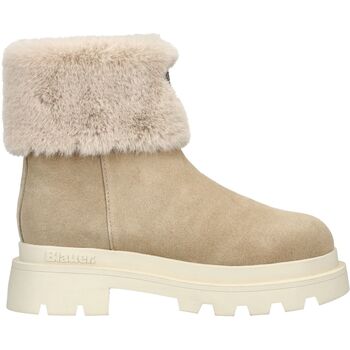 Blauer Snowboots  Enkellaarzen