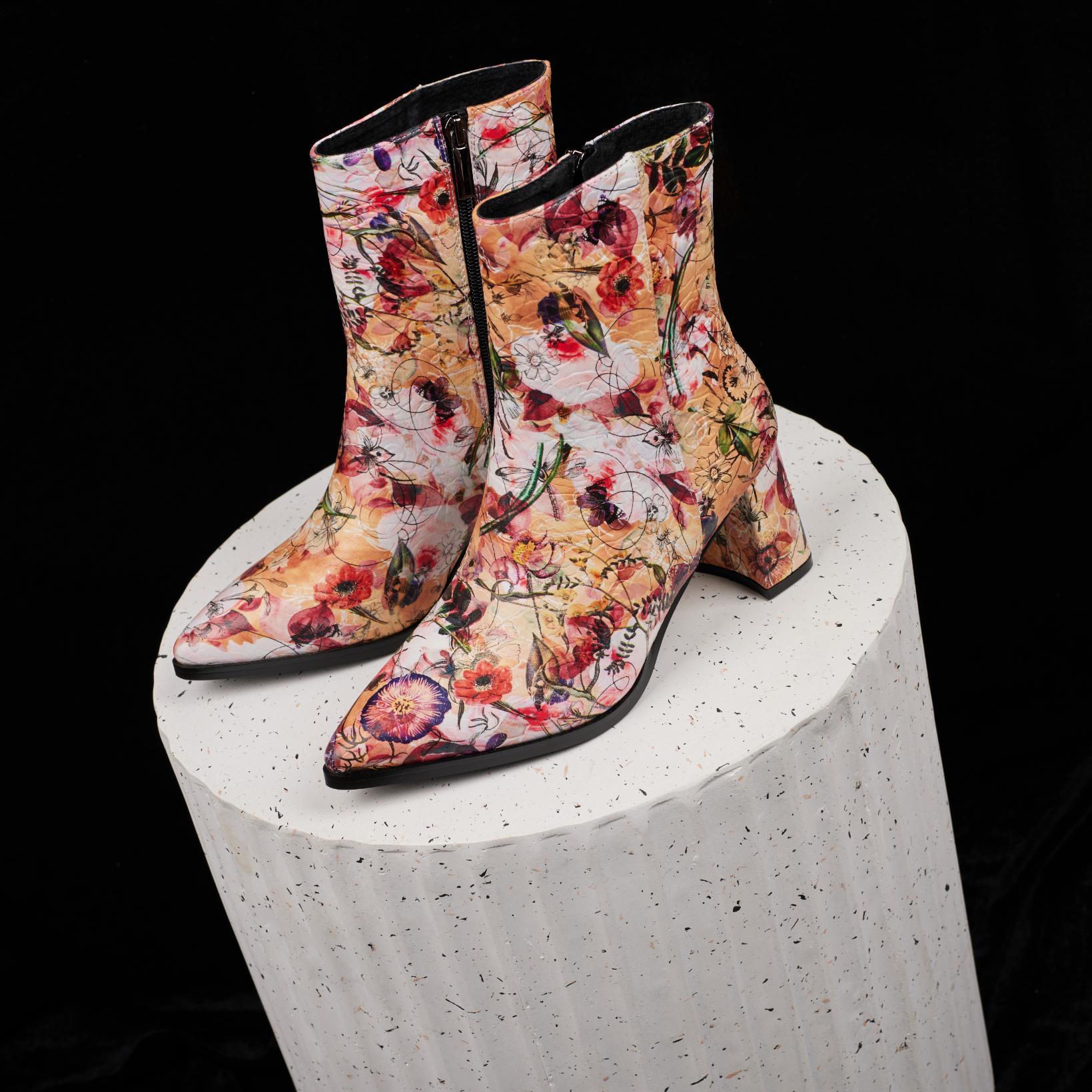 Lureaux Royal Bloom Boot  - Handgemaakte Nette Schoenen Voor Heren