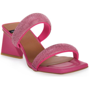 Angel Alarcon Sandalen  TRANSF FUCSIA