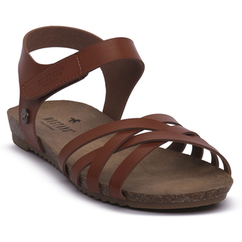 Mustang Sandalen  COGNAC