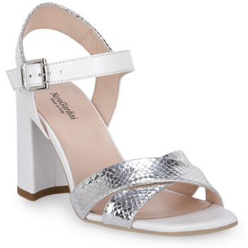 NeroGiardini Sandalen  NERO GIARDINI 700 BLADE VIPERA ARGENTO