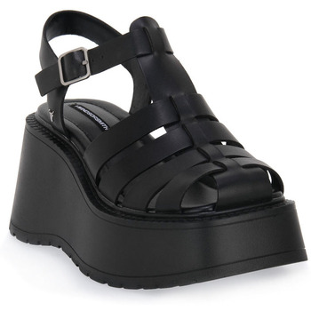 Windsor Smith Sandalen  CRUSH BLACK LEATHER
