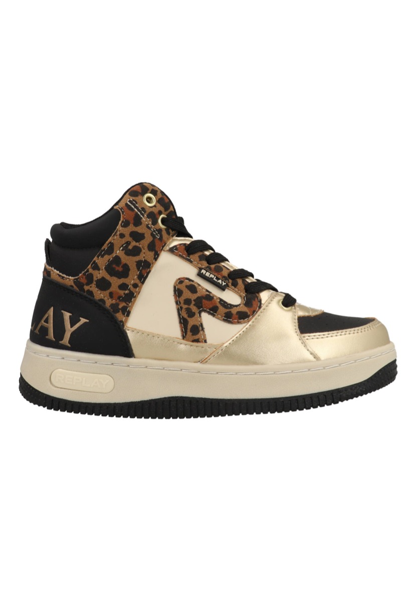 Replay Epic JR Mid Girl 20 JZ430041S-3505 Goud / Wit 