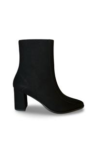 NAE Damen vegan Stiefel Hina Schwarz