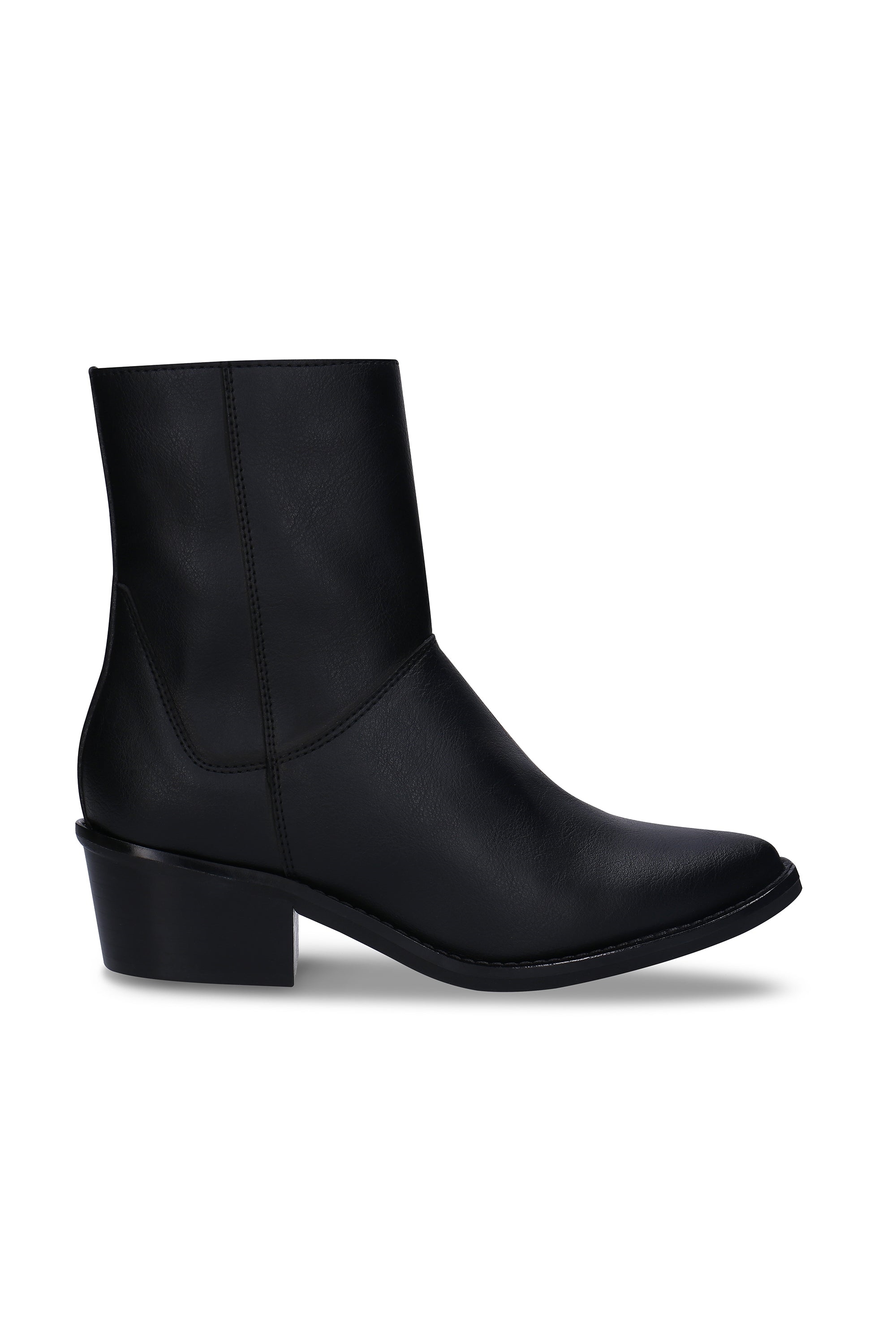 NAE Damen vegan Stiefeletten Kella Schwarz