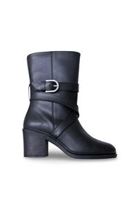 NAE Damen vegan Stiefel Tulai Schwarz