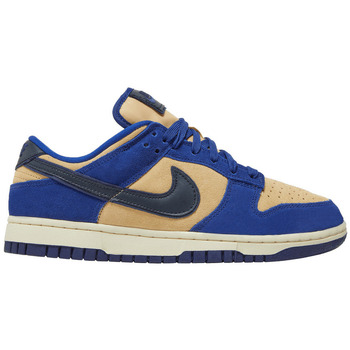 Nike Lage Sneakers  Dunk Low LX Blue Suede (Women's)