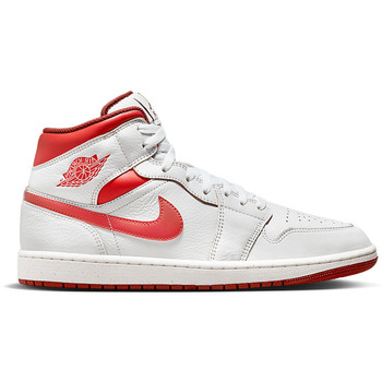 Nike Hoge Sneakers  Jordan 1 Mid SE Dune Red