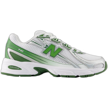 New Balance Lage Sneakers  740 White Alpine Green