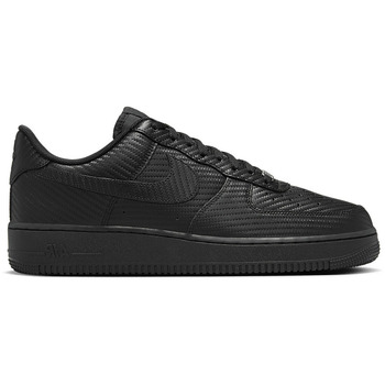 Nike Lage Sneakers  Air Force 1 Low Black Carbon Fiber