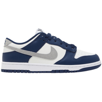 Nike Lage Sneakers  Dunk Low Summit White Midnight Navy