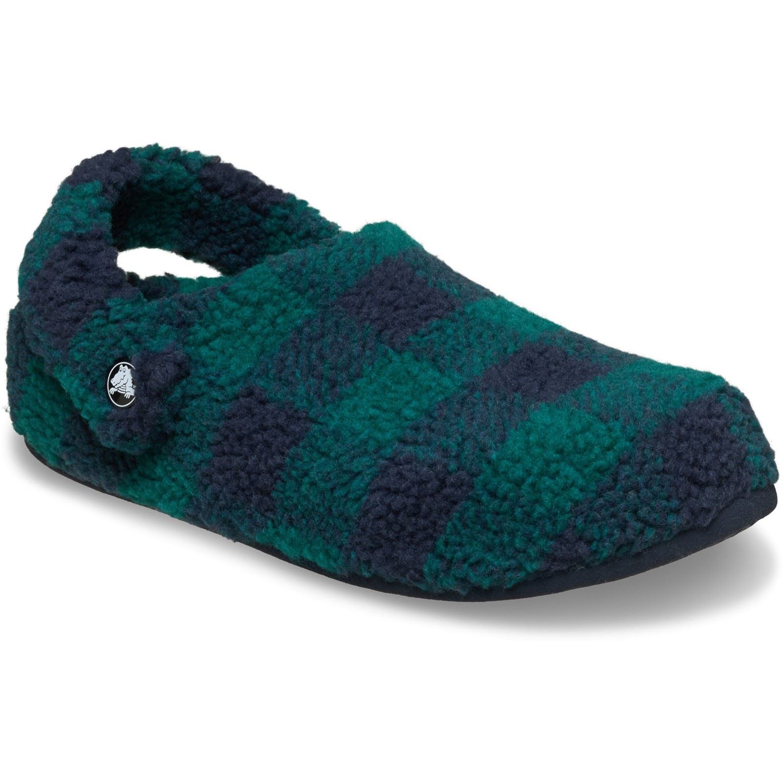 Crocs Pantoffels Classic Buffalo Check Cozzzy Slipper Pantoffel, muilezel met geruit patroon