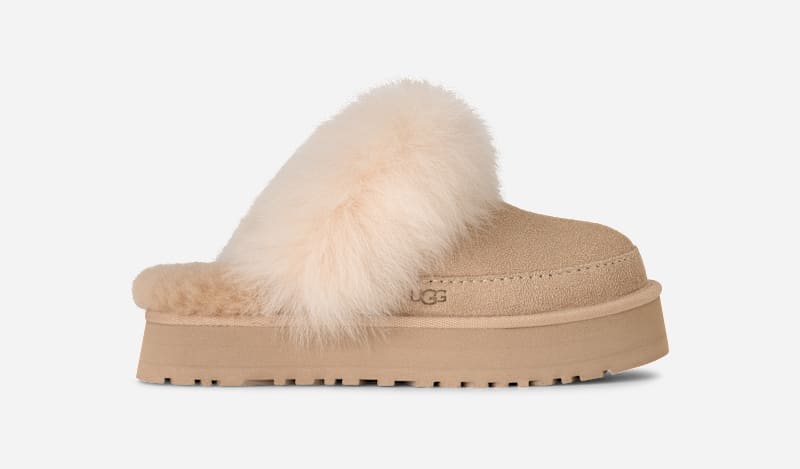UGG Pantoffels Disquette Chalet Homeslippers, pantoffel, klomp met plateauzool