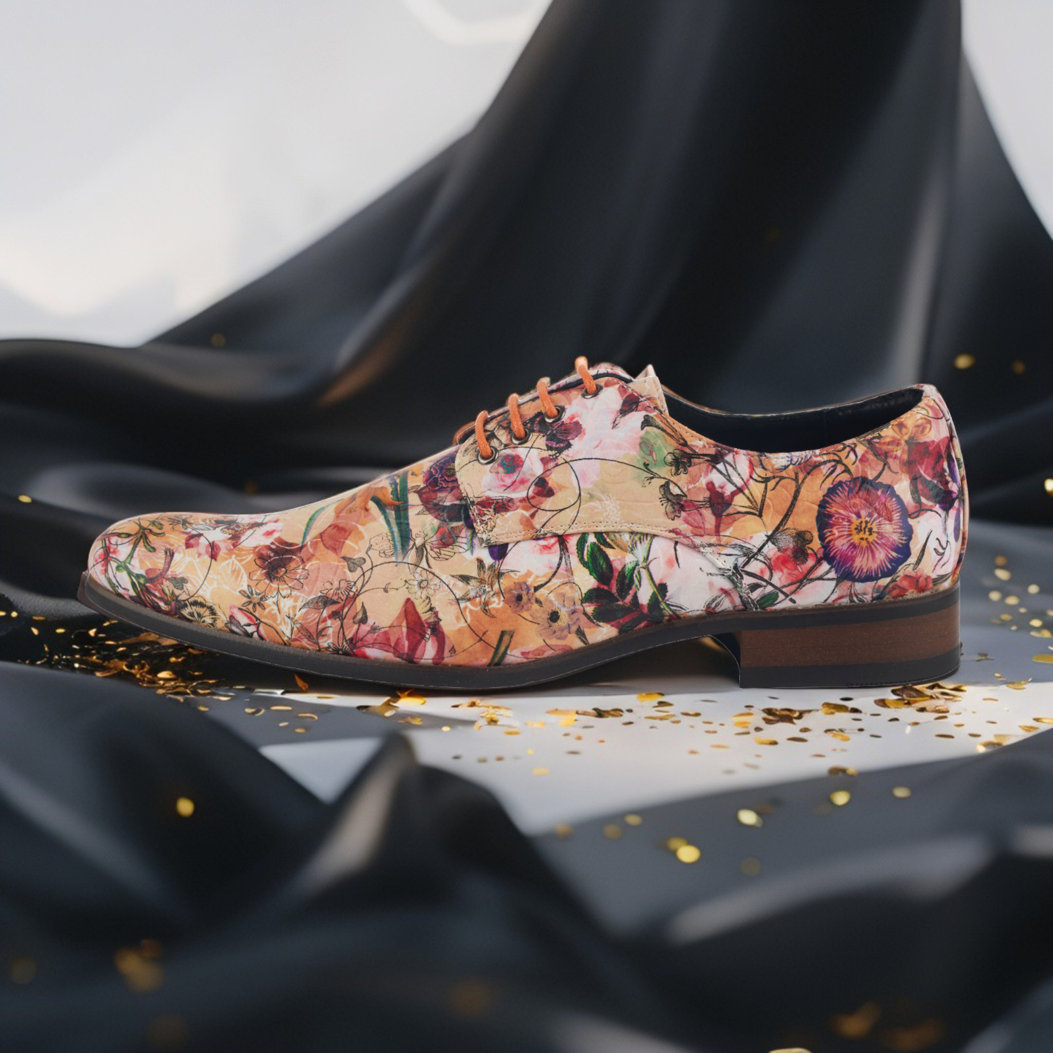 Lureaux Royal Bloom  - Handgemaakte Nette Schoenen Voor Heren