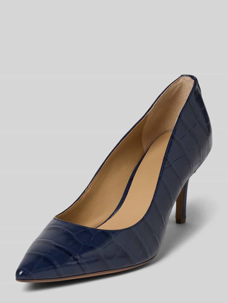 Lauren Ralph Lauren Pumps van leer met naaldhak, model 'LANETTE'