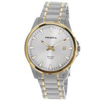 Prisma Horloge P.1722 Heren Titanium Bicolor Saffierglas