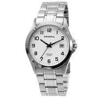 Prisma Horloge 1725 Heren All Stainless Steel Saffierglas