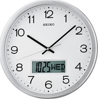 Seiko Clocks Wall Clock Unisexuhr in Silber QXL007A