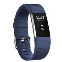 Fitbit Small - Blue Charge 2 Bluetooth Fitness Activity Tracker Unisexuhr in Blau FB407SBUS-EU