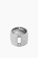 Esprit Brede ring met zirkoniasteen for Women