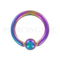 Piercings.nl BCR 1.2 mm geanodiseerd rainbow